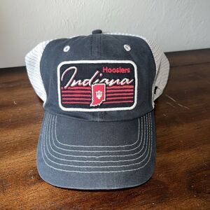 Indiana Hoosiers '47 Five Point Patch Mesh Clean Up Adjustable Hat Adult OS
